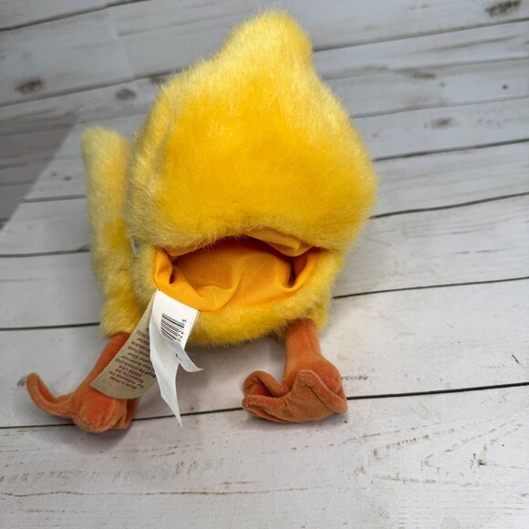 Folkmanis Yellow Duckling Hand Puppet Plush 15-FM060K Soft Realistic Toy - Picture 6 of 10